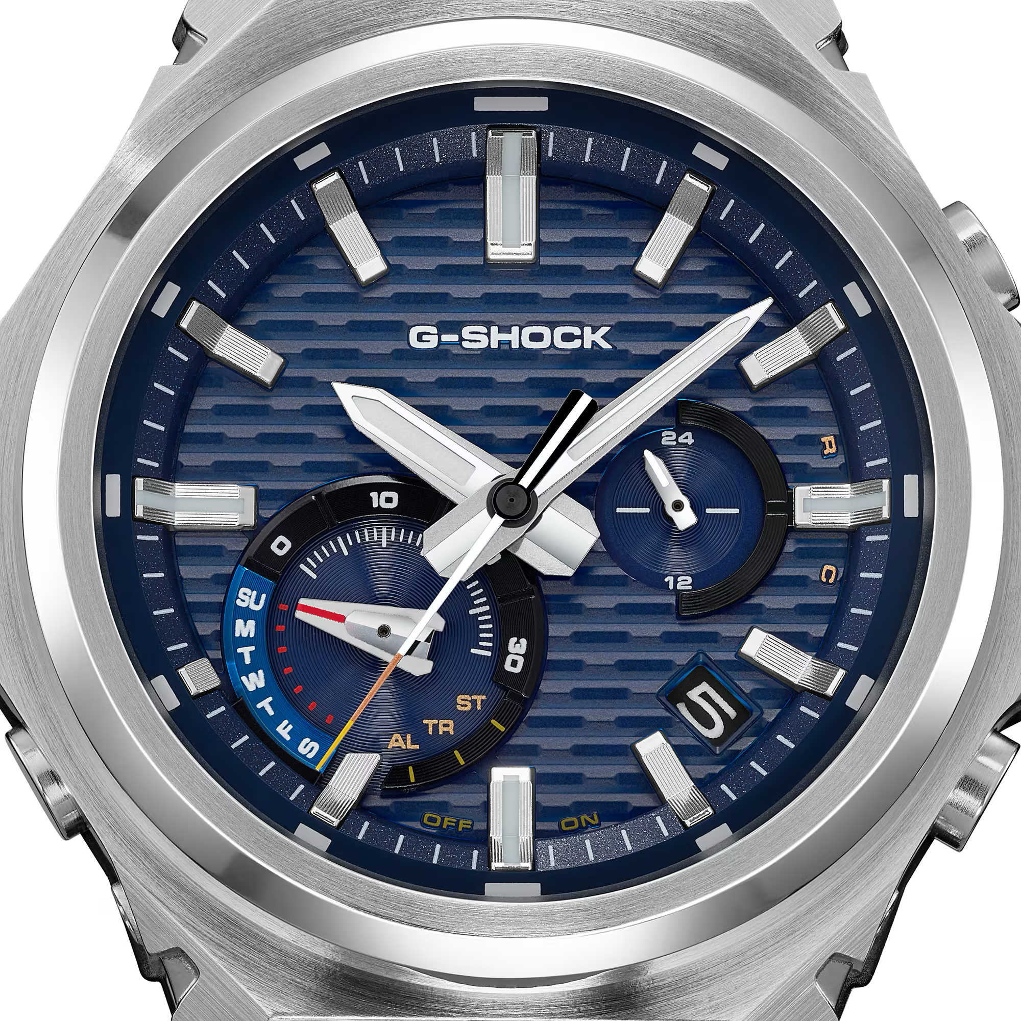 Relógio Casio G-Shock GST-B1000D-2A Solar Bluetooth – Metal e