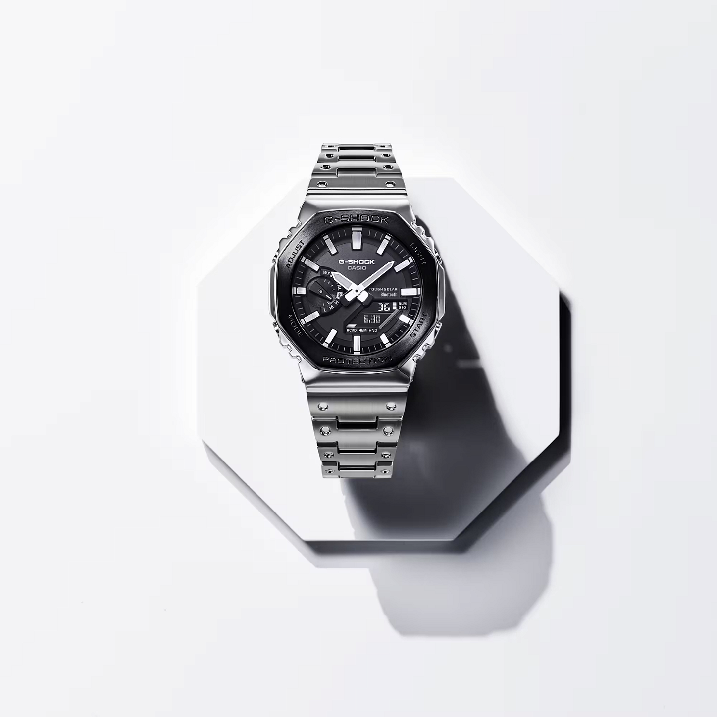 Relógio G-Shock GM-B2100BT-1ADR – Full Metal Solar Bluetooth 20