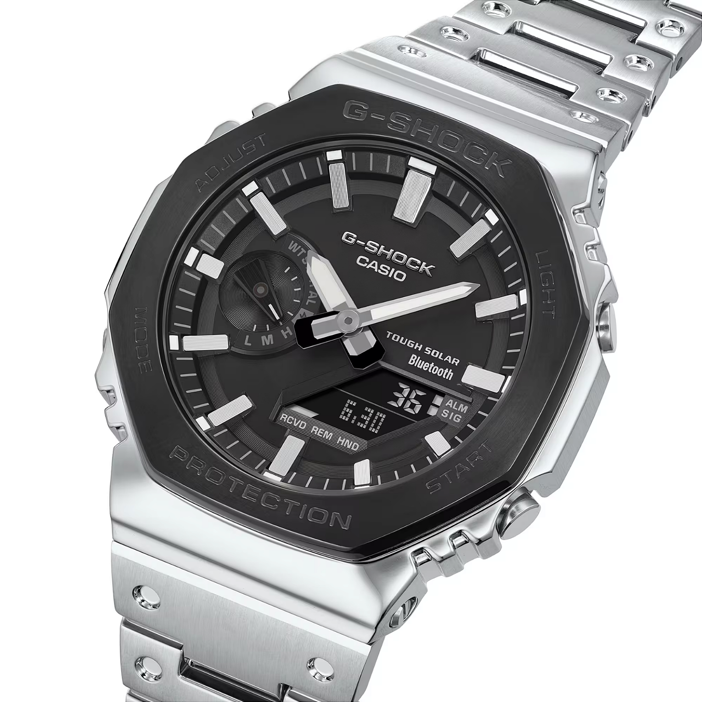 Relógio G-Shock GM-B2100BT-1ADR – Full Metal Solar Bluetooth 20