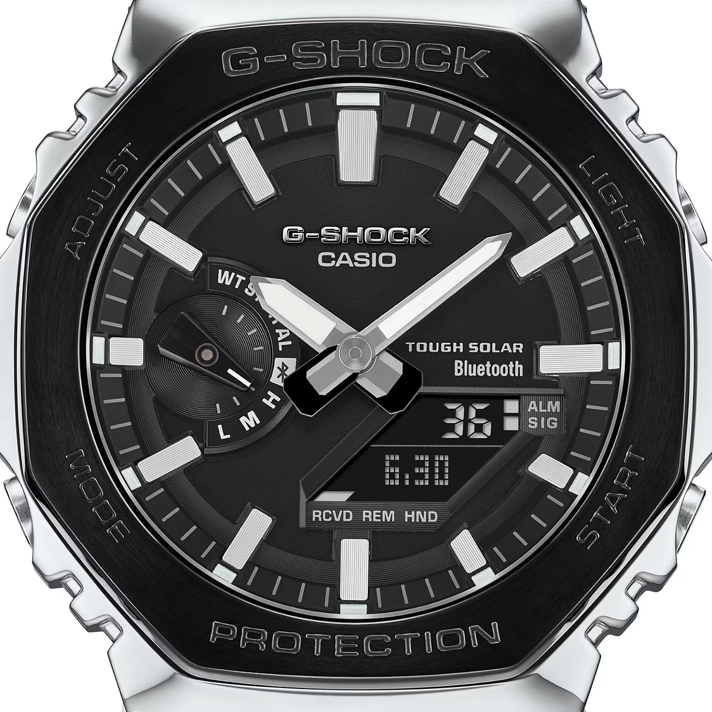 Relógio G-Shock GM-B2100BT-1ADR – Full Metal Solar Bluetooth 20
