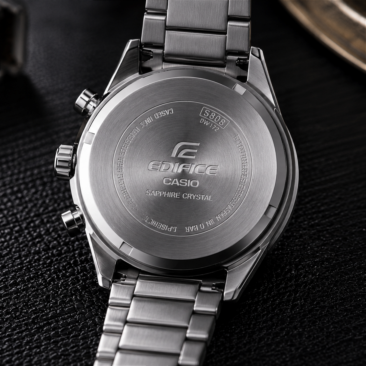 Relógio Casio Edifice EFB-730D-3AVUDF – Cronógrafo Quartzo Aço
