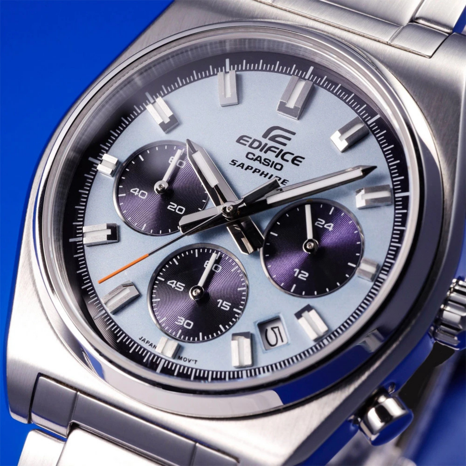 Relógio Casio Edifice EFB-730D-2BVUD – Cronógrafo Quartzo Aço e