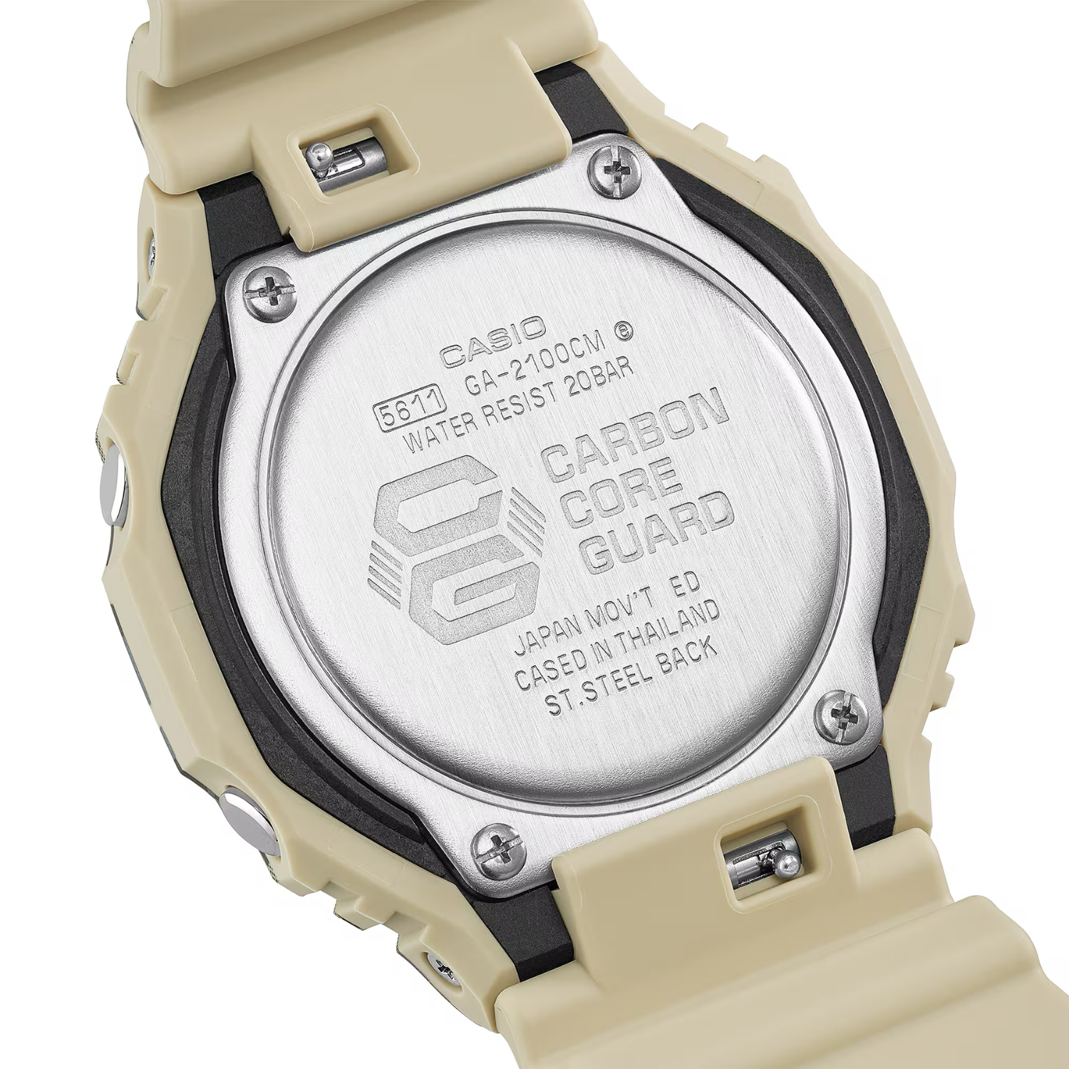 Relógio G-Shock GA-2100CM-5A Camuflado Octogonal Urbano