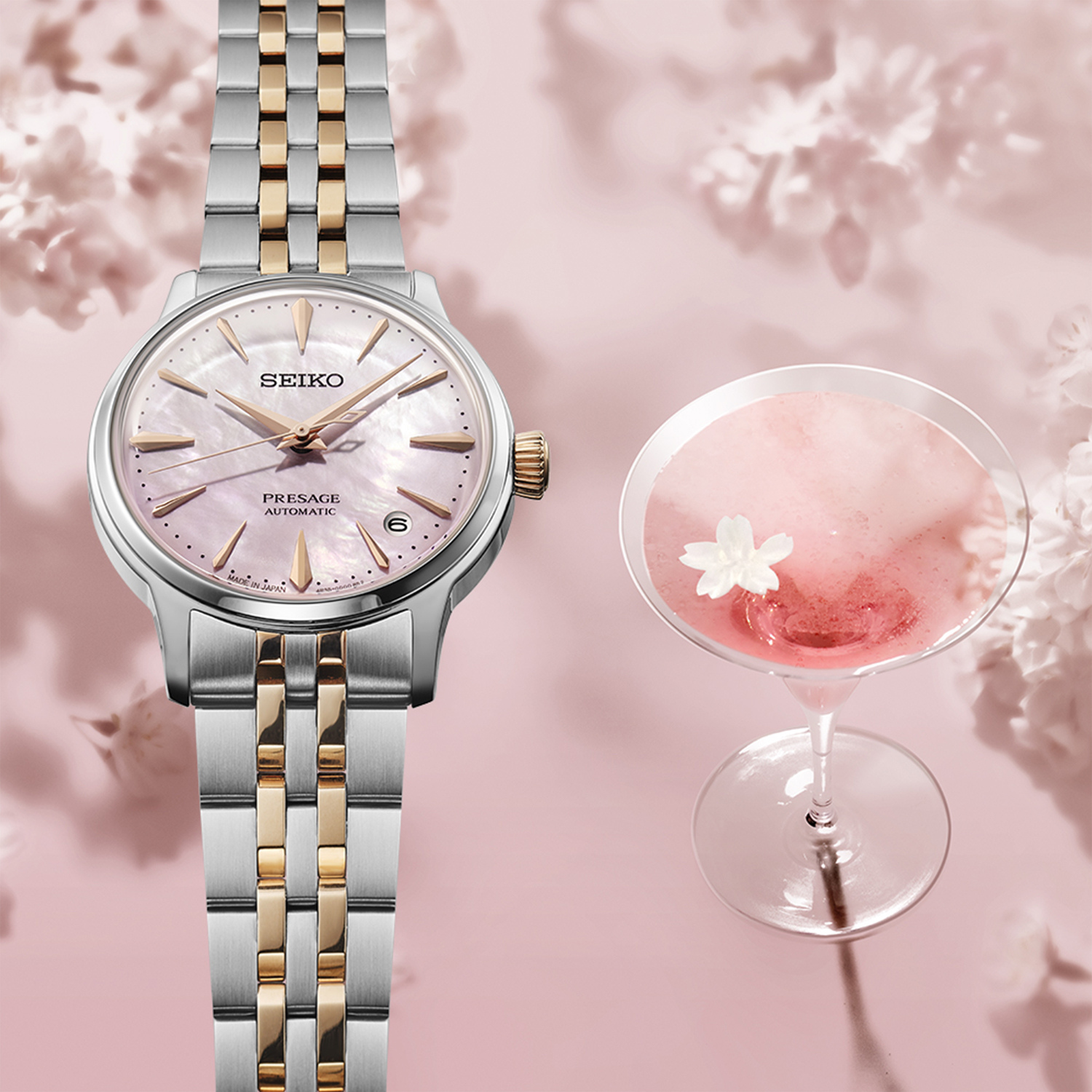 Relógio Seiko Presage Cocktail Time SRPM06J1 – Edição Limitada