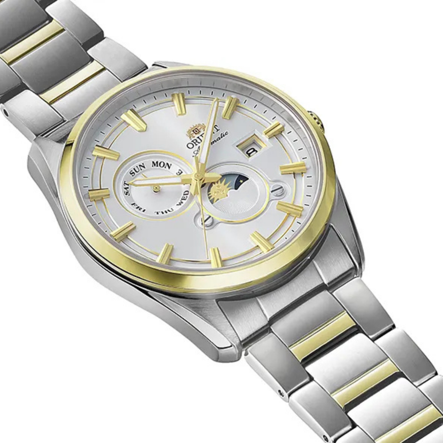 Orient Sun & Moon RA-AK0312S30B – Automático Safira Azul 41mm
