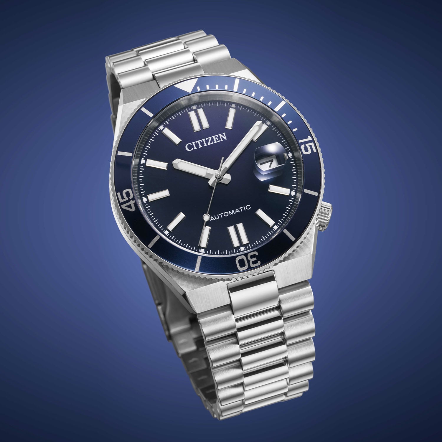 Relógio Citizen Tsuyosa Shore NJ0231-56L – Automático Aço 40 mm