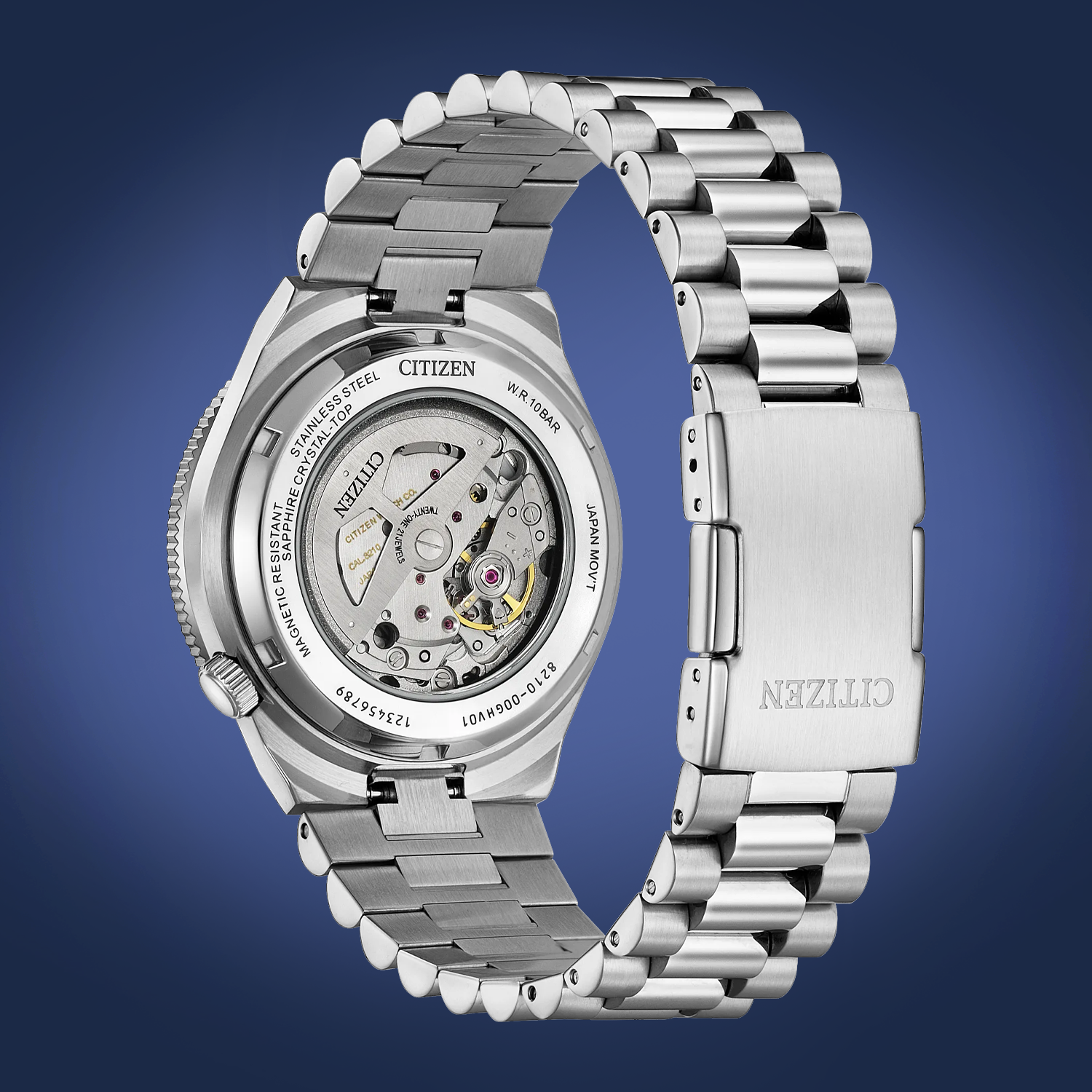 Relógio Citizen Tsuyosa Shore NJ0231-56L – Automático Aço 40 mm