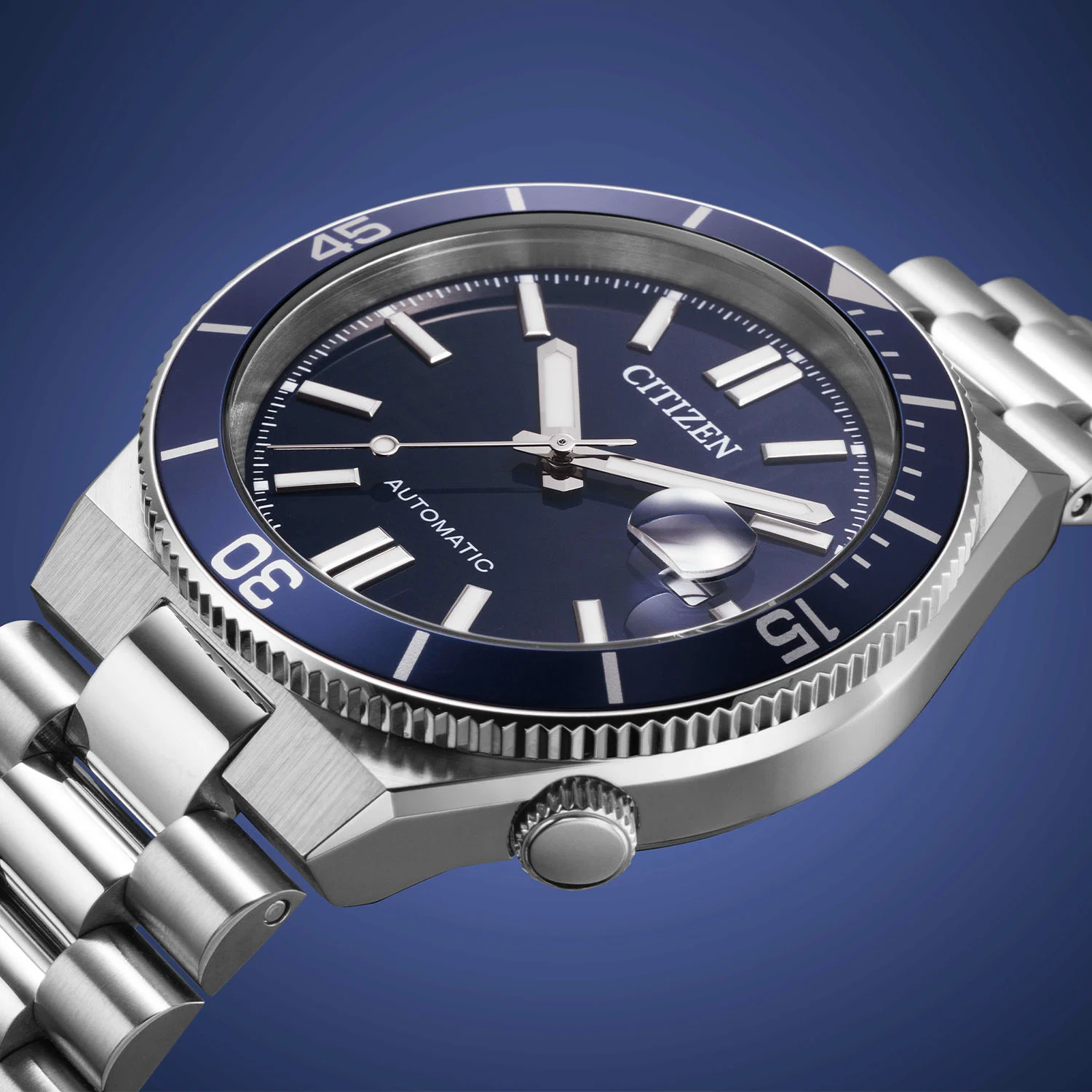 Relógio Citizen Tsuyosa Shore NJ0231-56L – Automático Aço 40 mm