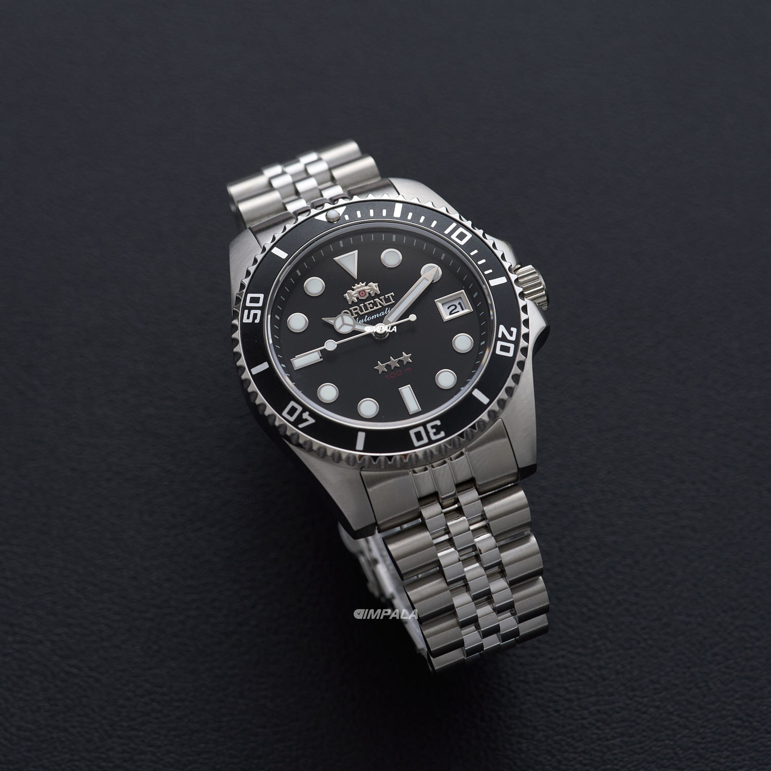 Orient Submariner YN6SS023 P1SX Automático Preto 39 mm 100M