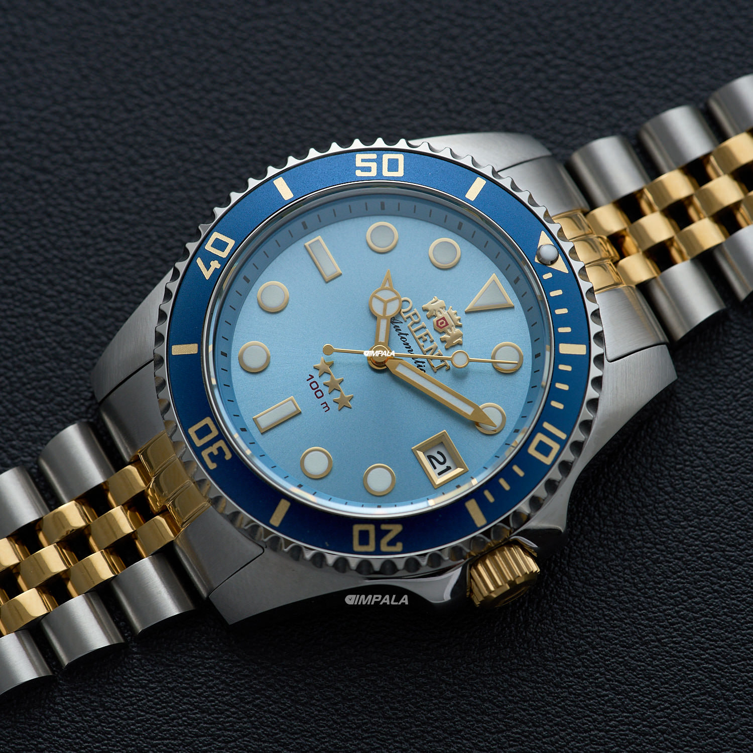 Orient Sport Sea 3 Stars YN6TT023 A1SK Azul-celeste 39 mm 100M