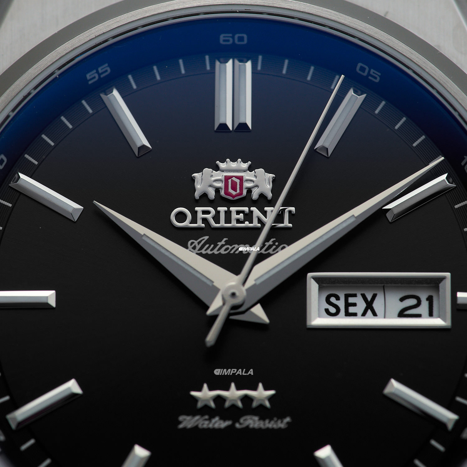 Relógio Orient 3 Stars YN6SS020-P1SX – Automático Aço 38 mm