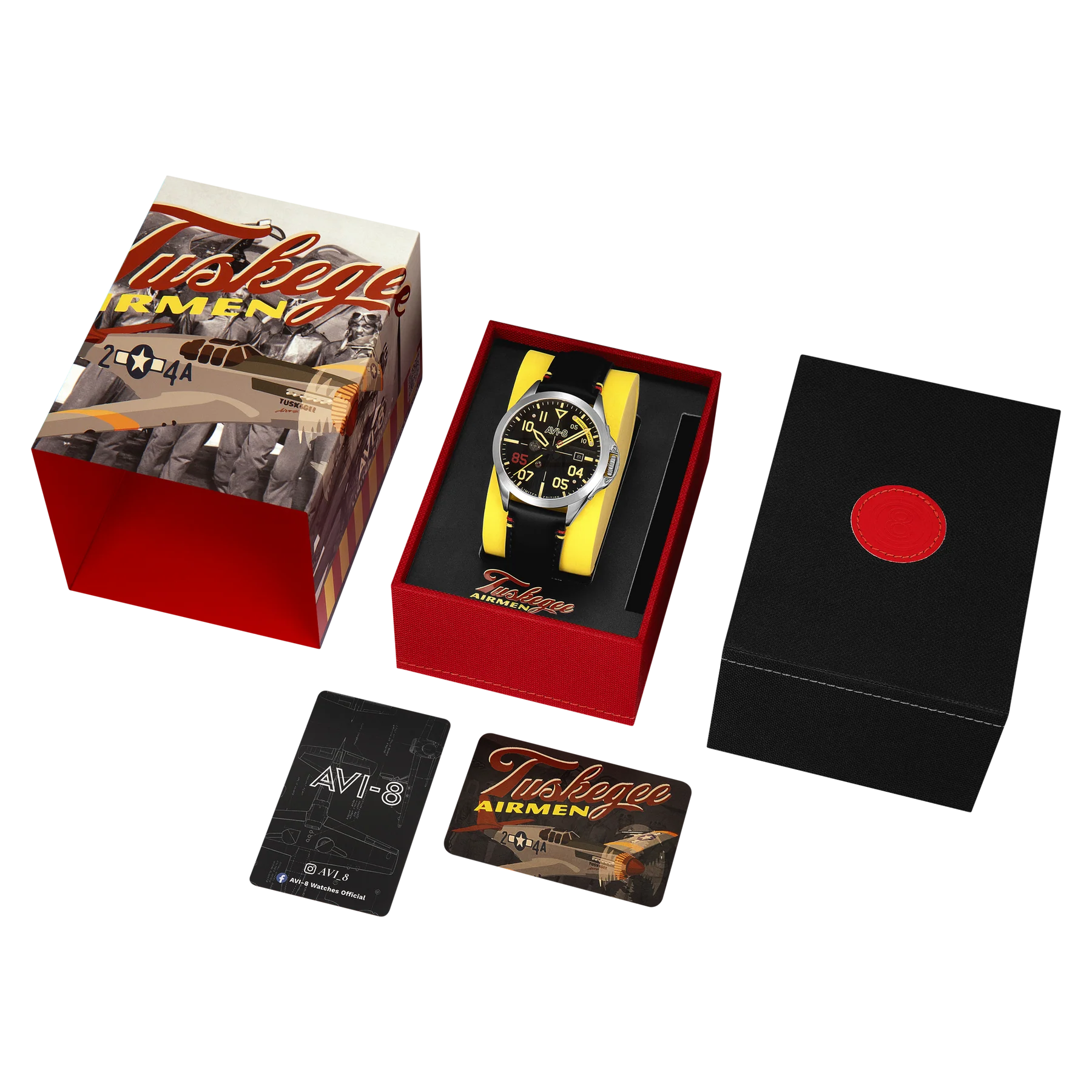 AVI-8 P-51 Mustang Limited Edition - Relojoaria Impala - Desde