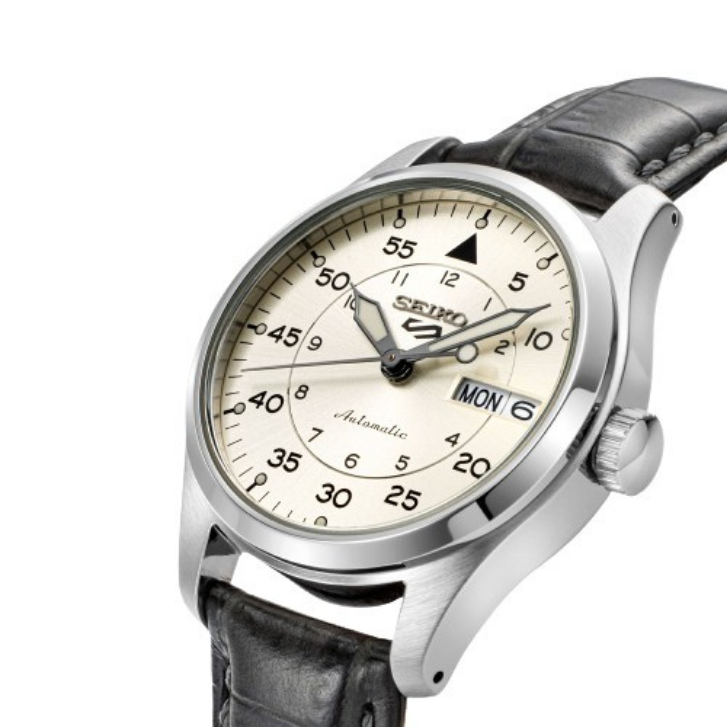 Seikomatic&rado&seiko elnix&loyal& 腕時計 Seiko 5 Sports Flieger SRPJ87B1 Automático Reduced 36.4mm
