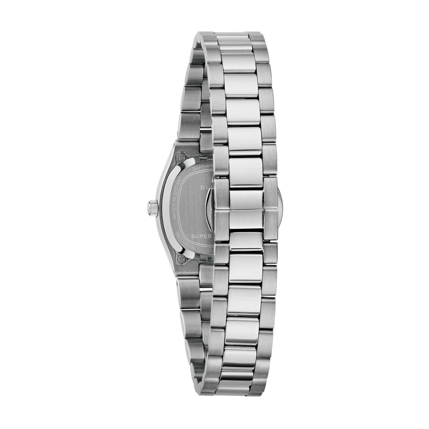 Bulova 腕時計 シルバー ホワイトダイヤル　上344 Relógio Bulova Super Seville 96L353 Madrepérola Safira