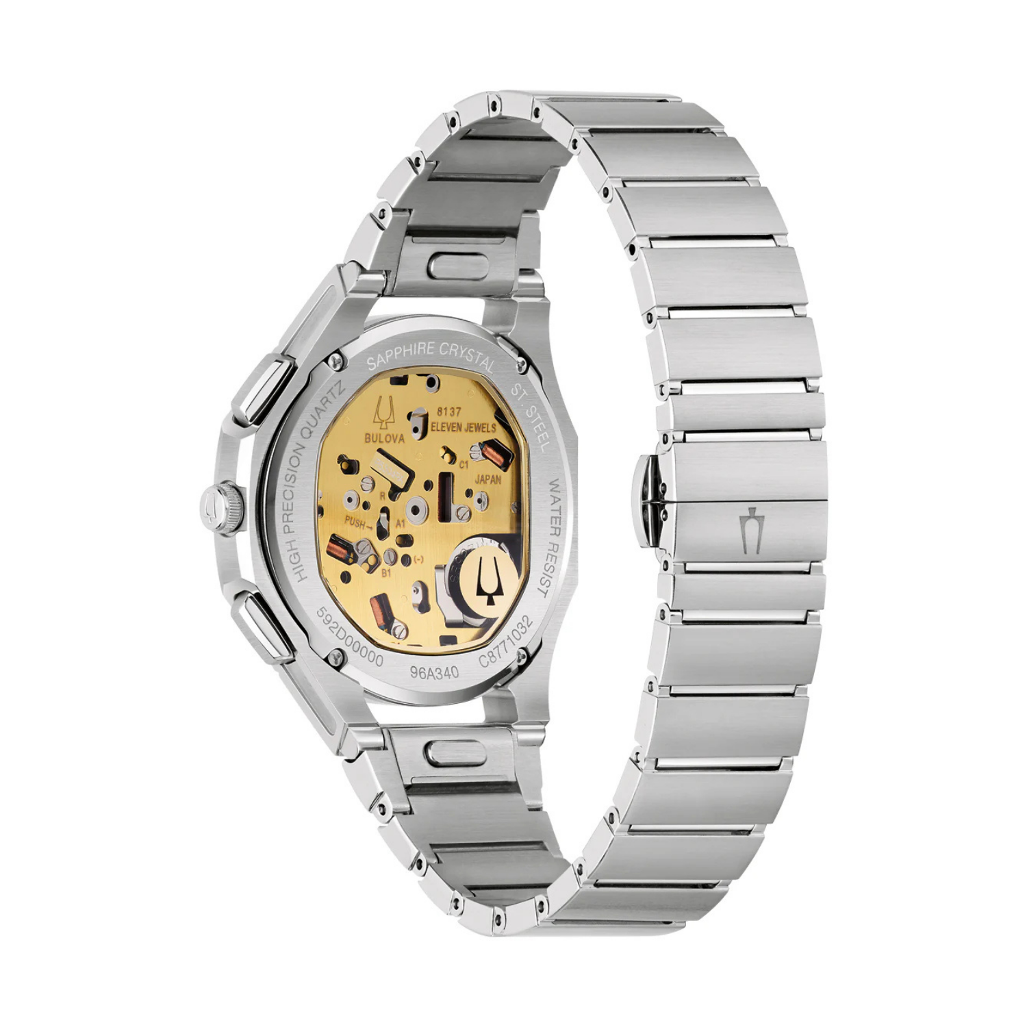 Bulova Curv 10th Anniversary 96K117 Precisionist Safira