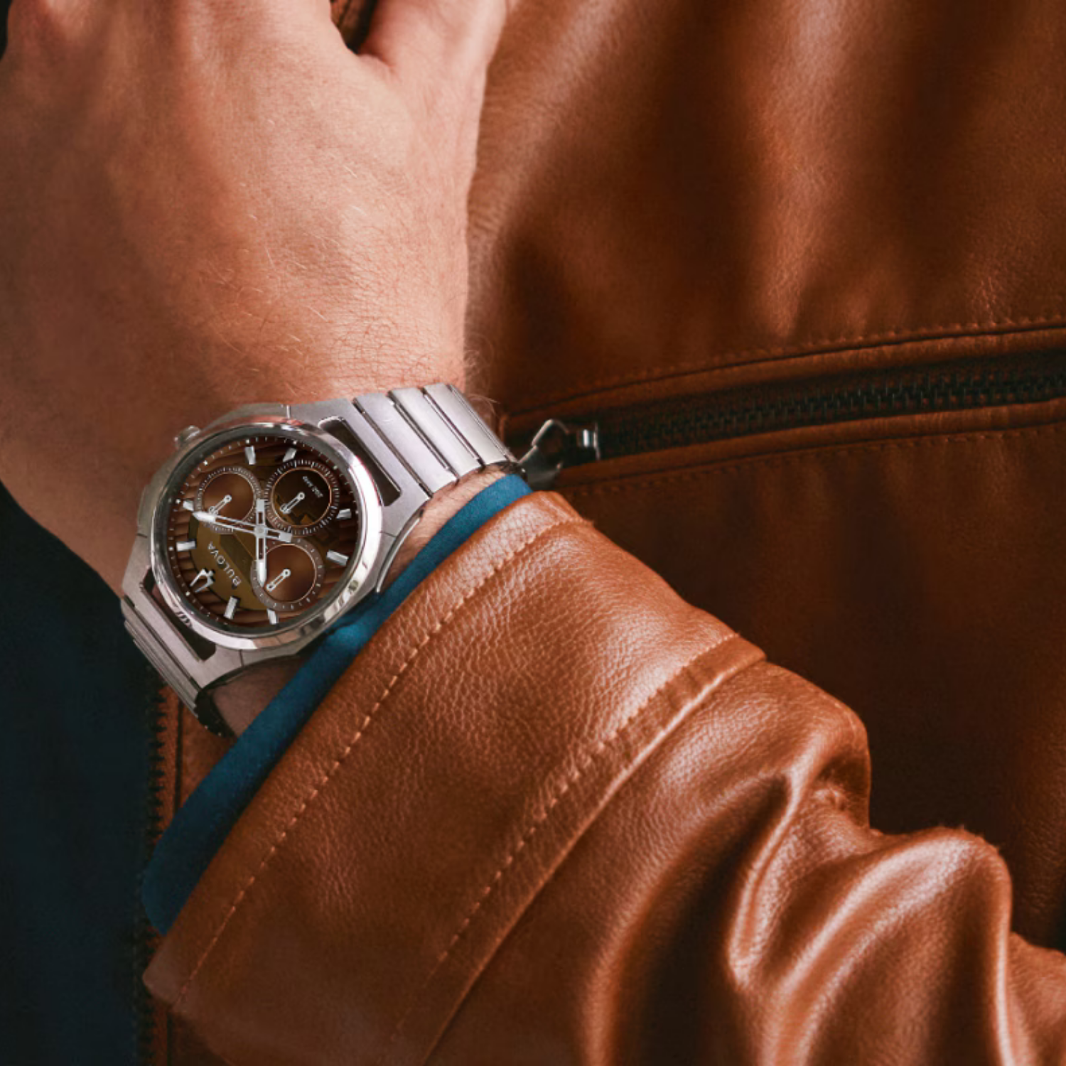 Bulova Curv 10th Anniversary 96K117 Precisionist Safira