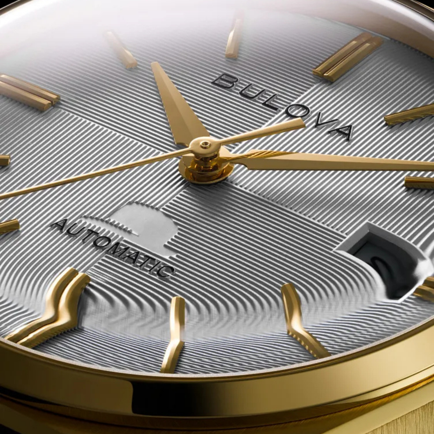 Relógio Bulova Frank Sinatra 97B243 Automático Open Heart