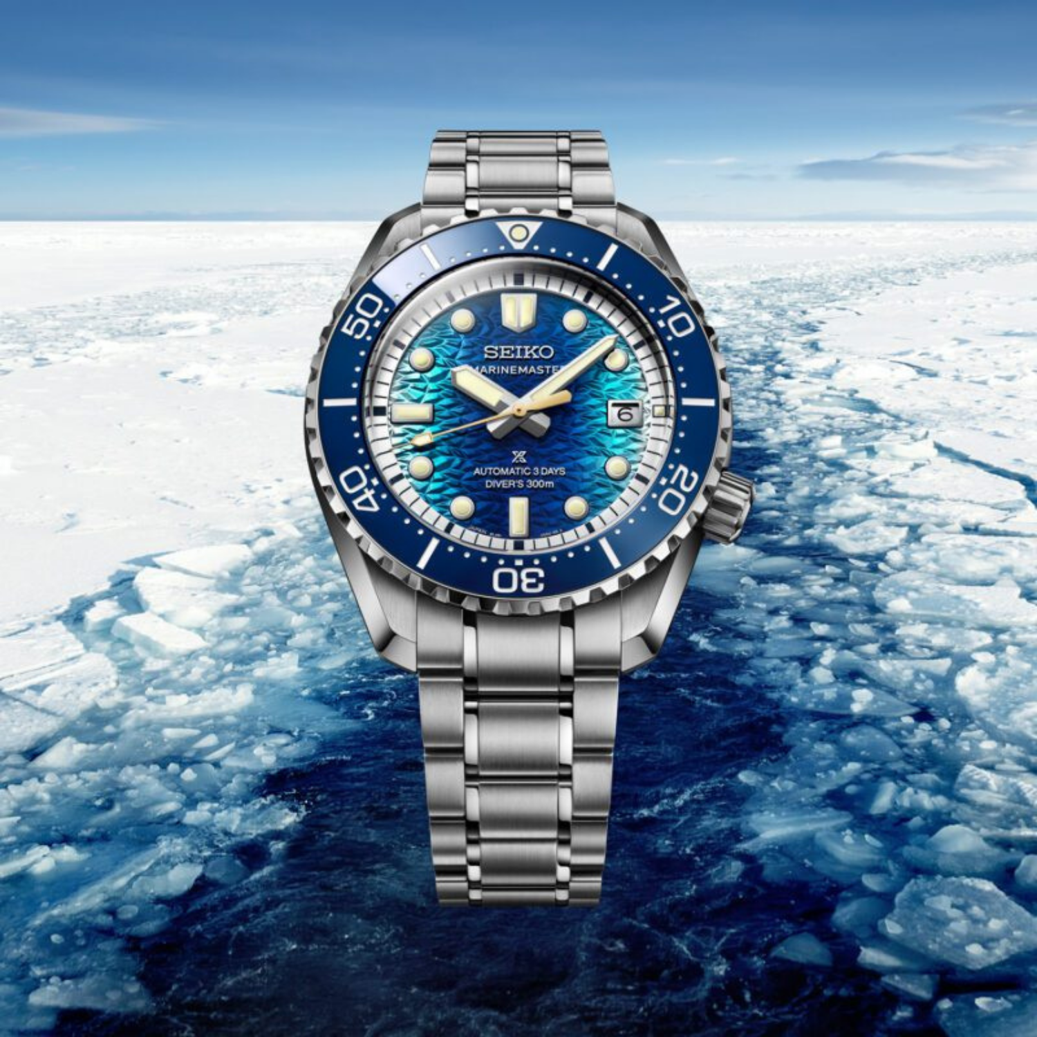 Relógio Seiko Prospex Marinemaster HBF002J1 – Diver 300 m Limited