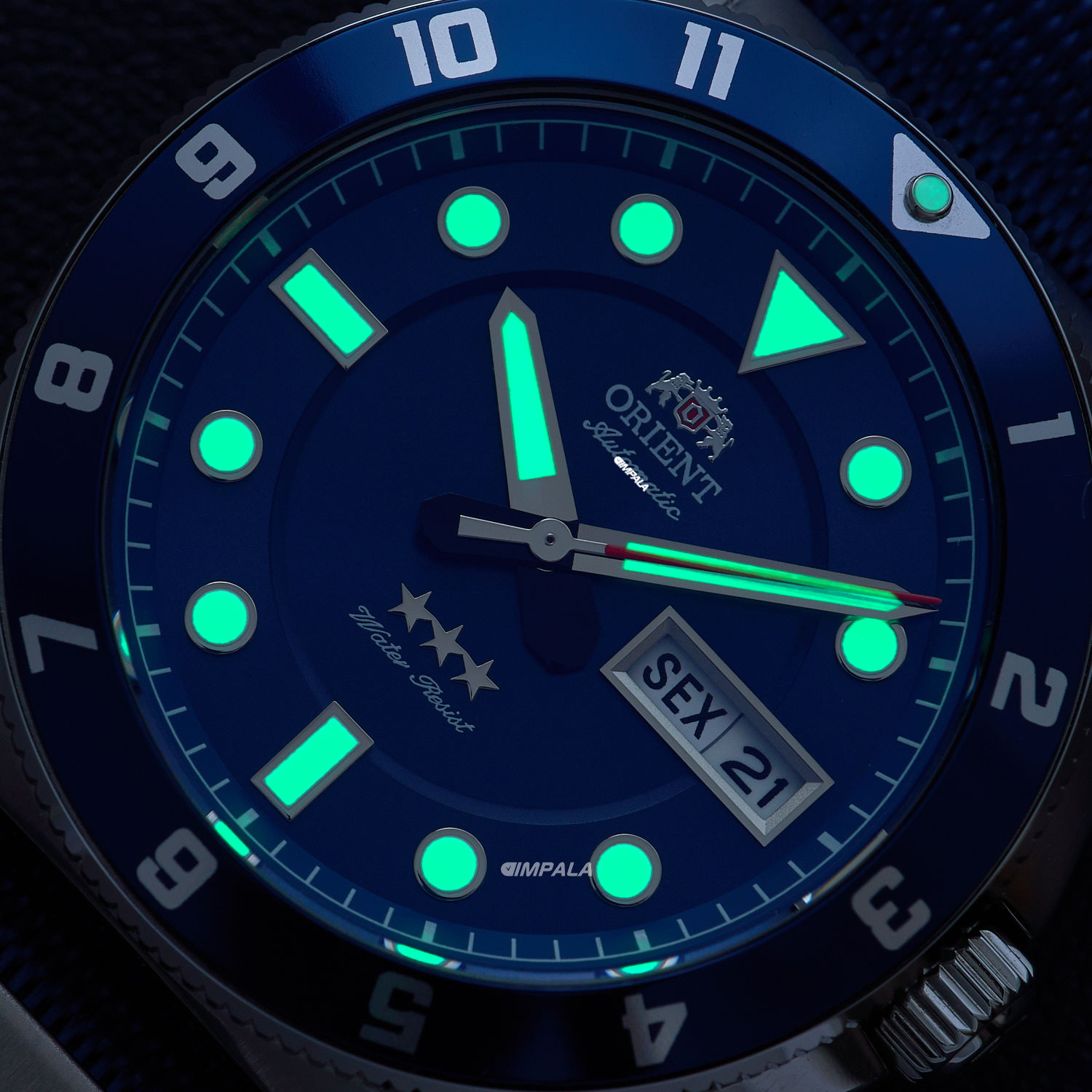 Relógio Orient 3 Stars Sport Land YN6SN027 D1DX Automático