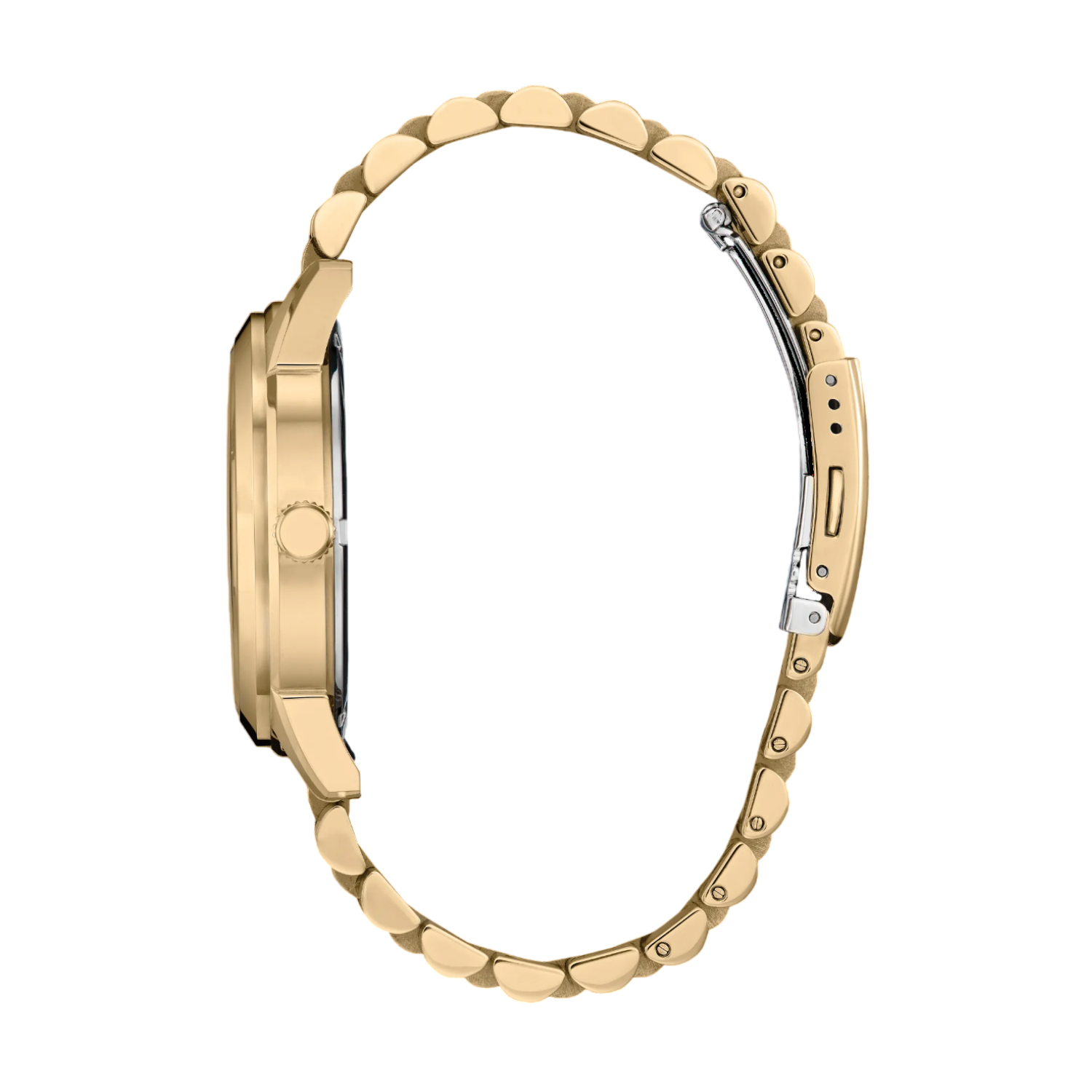 シャネラー Relógio Citizen Rolan Eco-Drive AW0152-58H Aço Dourado Cinza