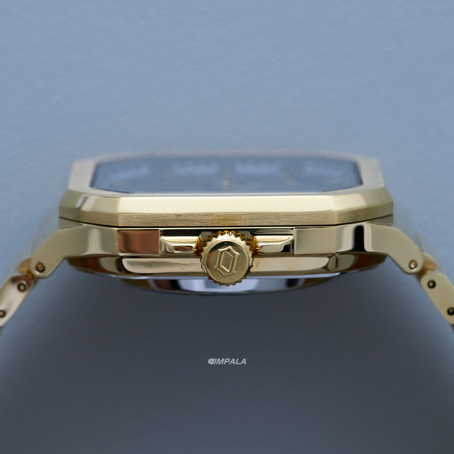 Relógio Orient Skeleton Automático NH7GG008-G1KX IP Gold