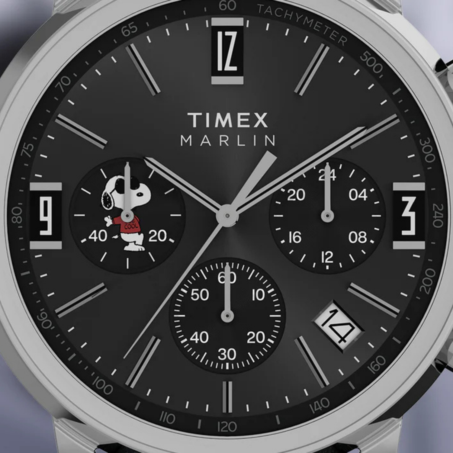 Timex Marlin Chronograph Snoopy Joe Cool Peanuts Relógio