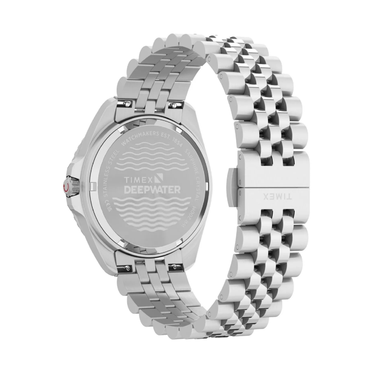 Relógio Timex Deep Water TW2Y64500 Diver Safira 200m - Relojoaria