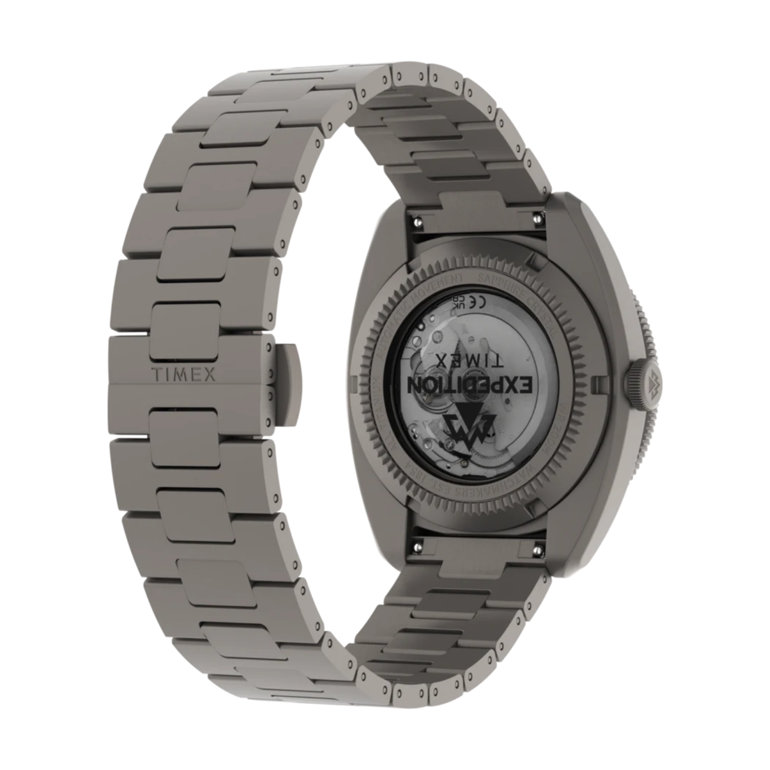 Relógio Timex Expedition Pioneer Titanium Automático Safira