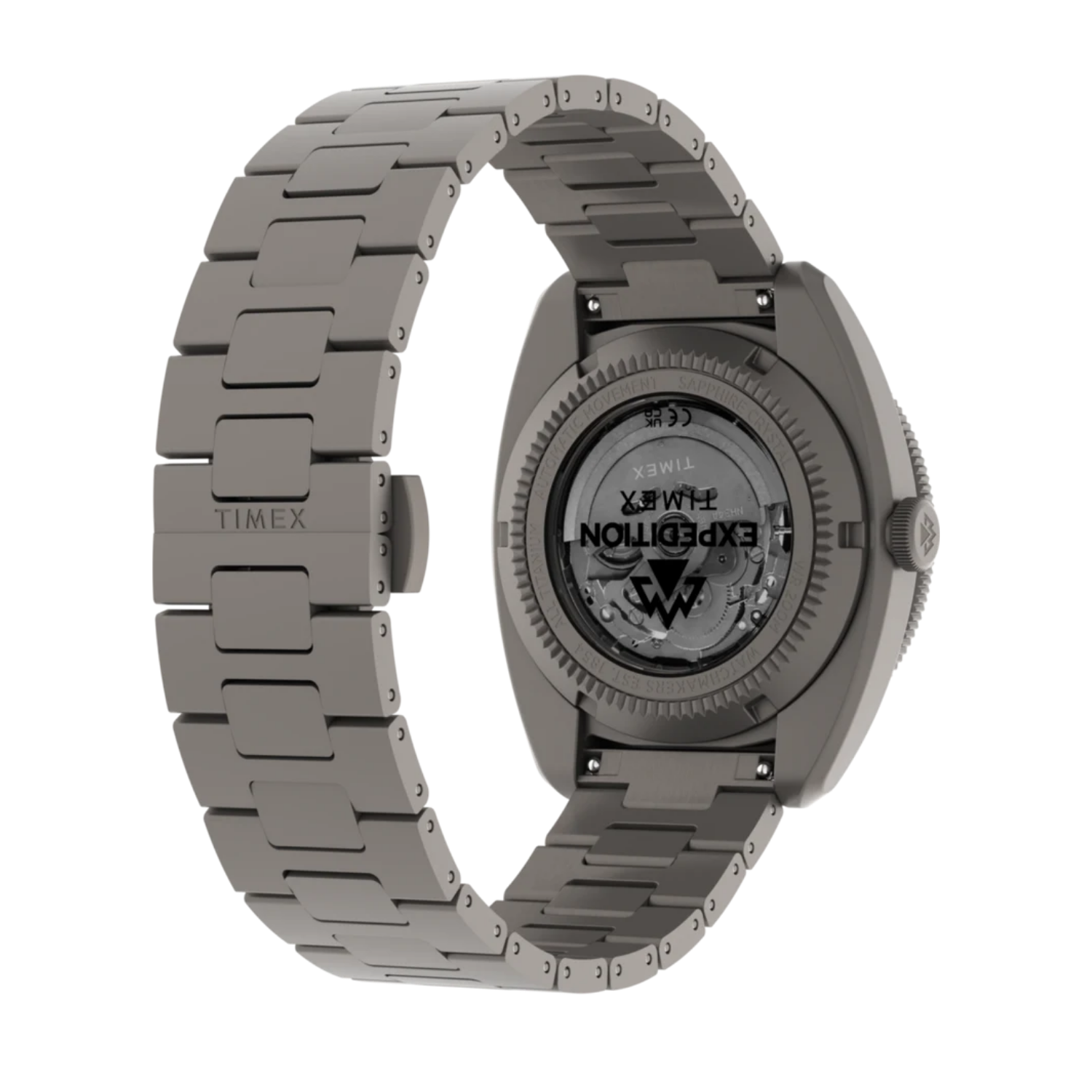 Relógio Timex Expedition Pioneer Titanium GMT Automático Safira