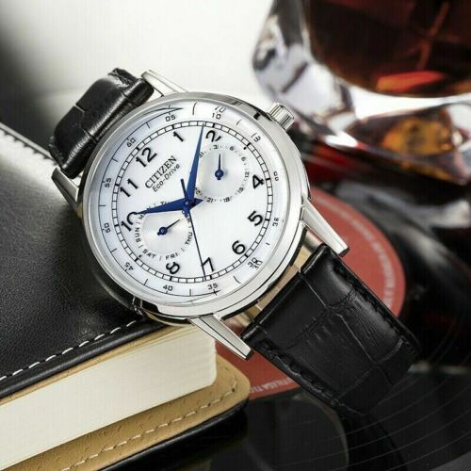 Citizen Corso AO9000-06B Eco-Drive Prata Clássico - Relojoaria