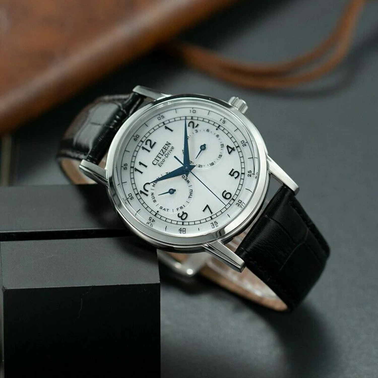 Citizen Corso AO9000-06B Eco-Drive Prata Clássico - Relojoaria