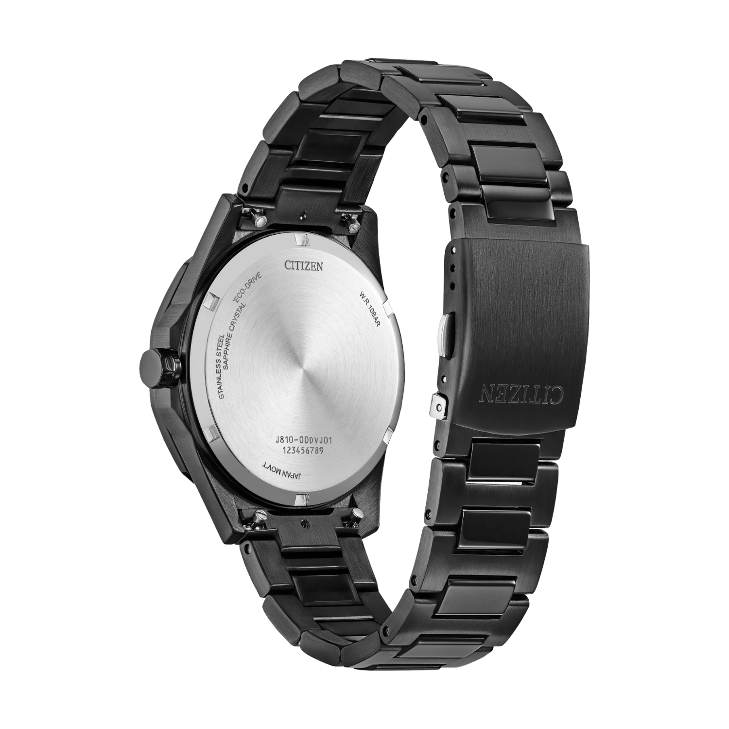Relógio Citizen Brycen Eco-Drive AW1855-52E Preto Safira