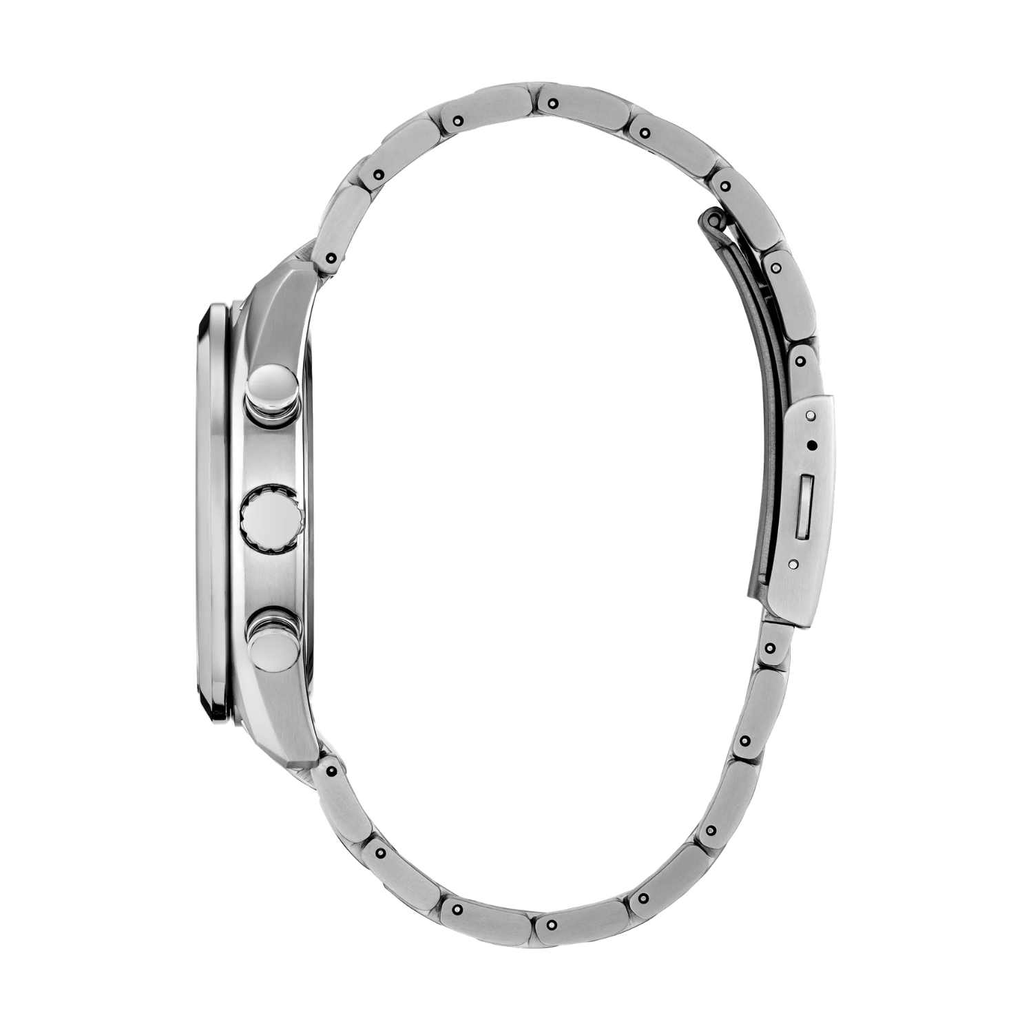 ユミムエ Relógio Citizen Tsuki-yomi Eco-Drive BY1010-81Z Titânio Safira