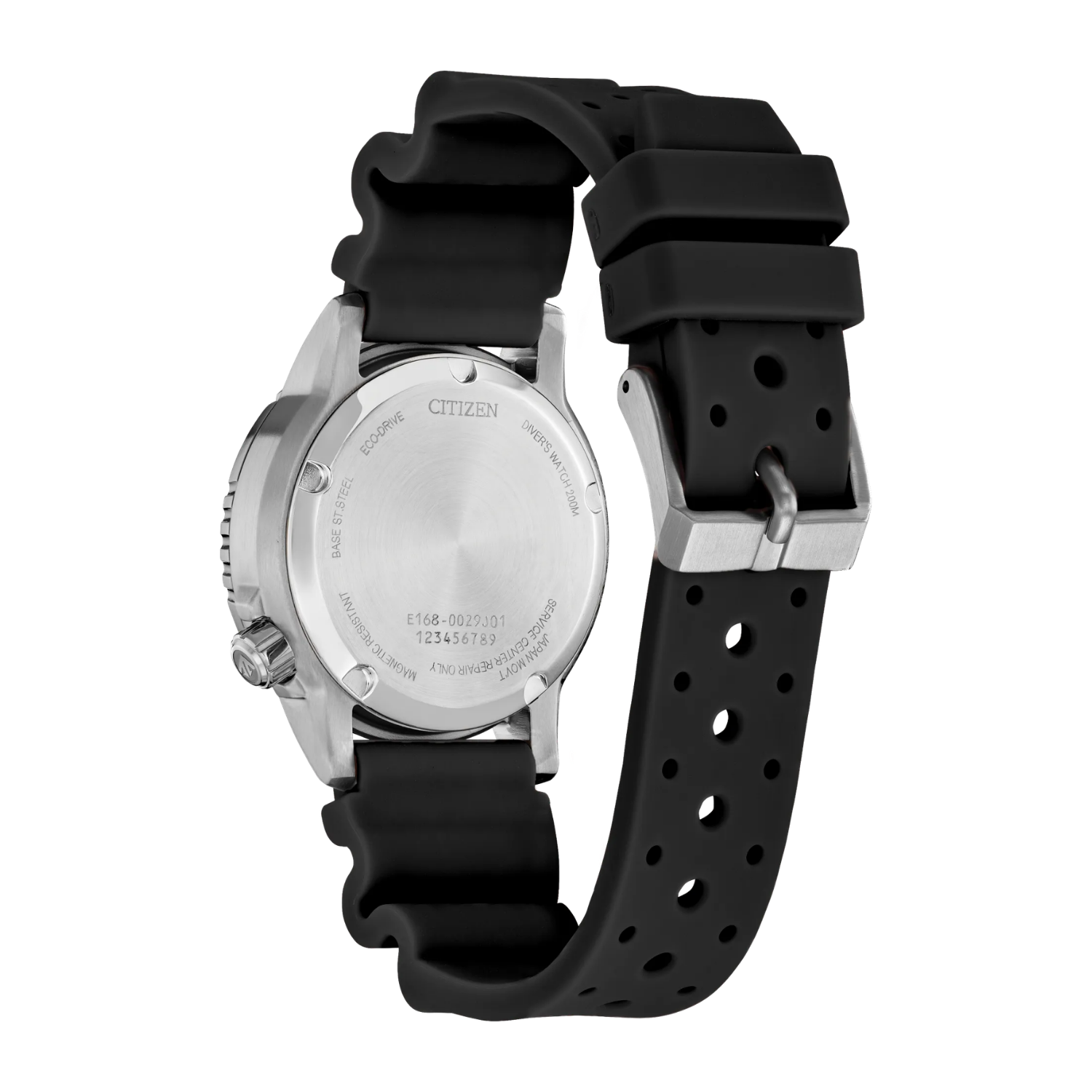 美品CITIZEN PROMASTER Eco-Drive EO2020-08E Relógio Citizen Promaster EO2020-08E Diver Eco-Drive 200M