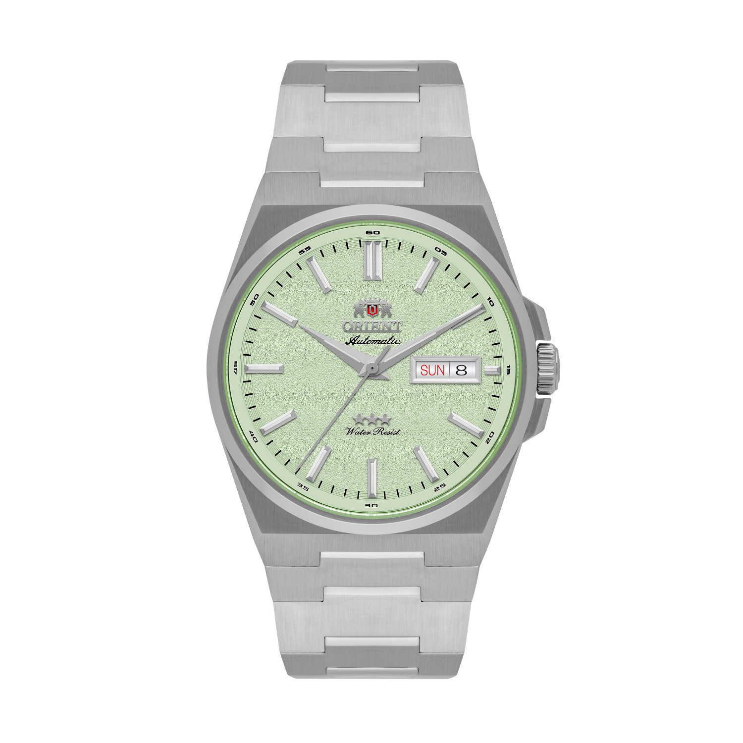 ORIENT オリオン カーペット Relógio Orient 3 Stars YN6SS020 F1SX – Automático Aço 38 mm