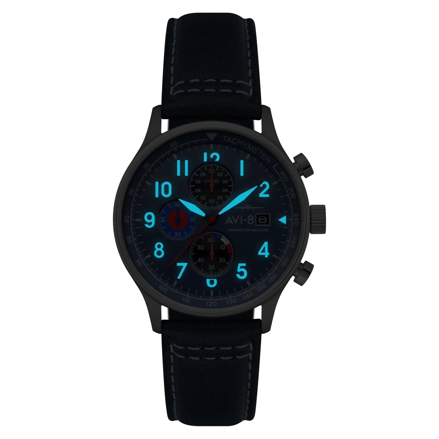 Relógio AVI-8 Hawker Hurricane AV-4011-1A Cronógrafo Azul