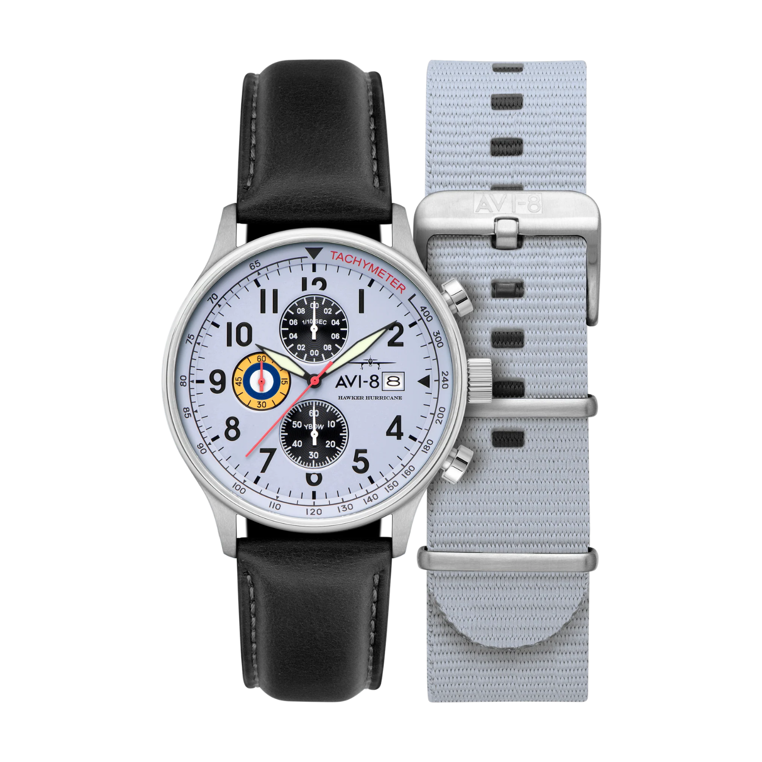 マリア Relógio AVI-8 Hawker Hurricane AV-4011-0V Cronógrafo Azul