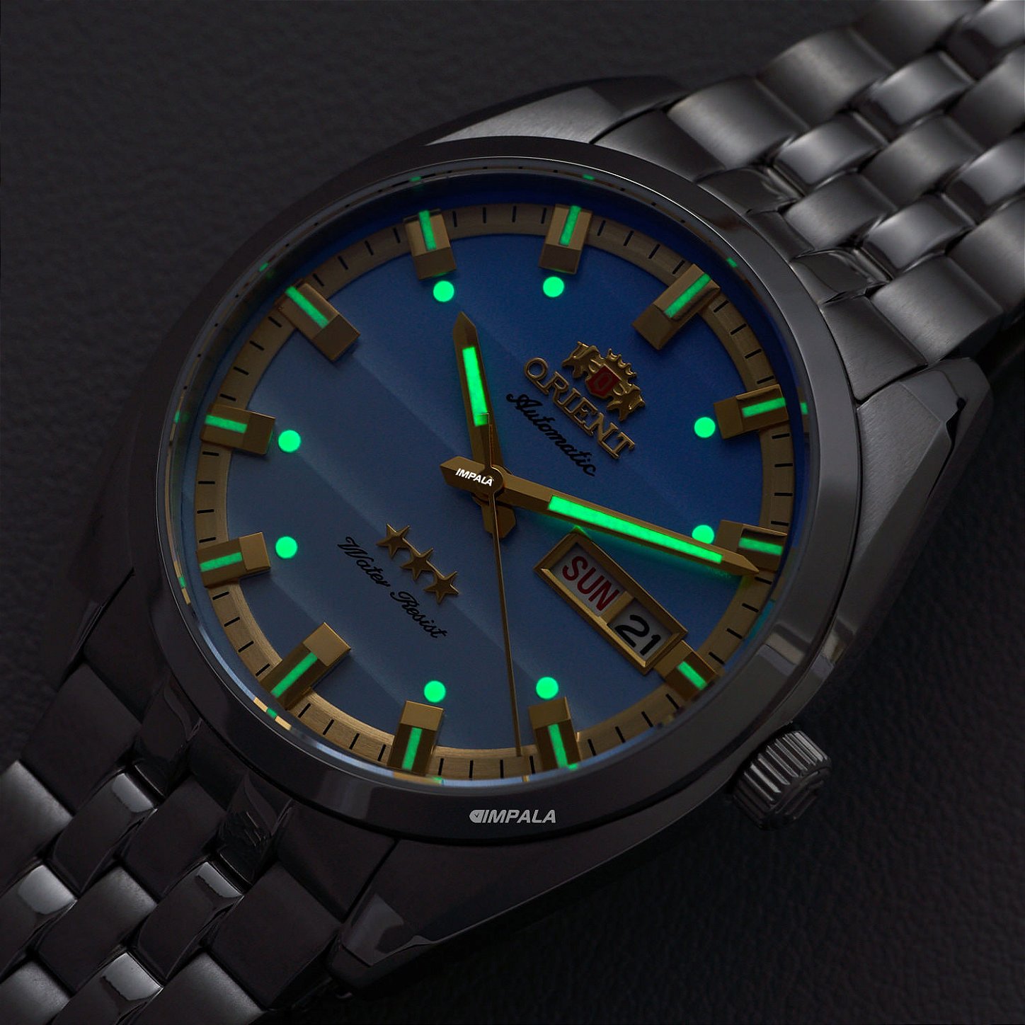 Relógio Orient 3 Stars Heritage YN6SS019 A1SX Sunrise Automático