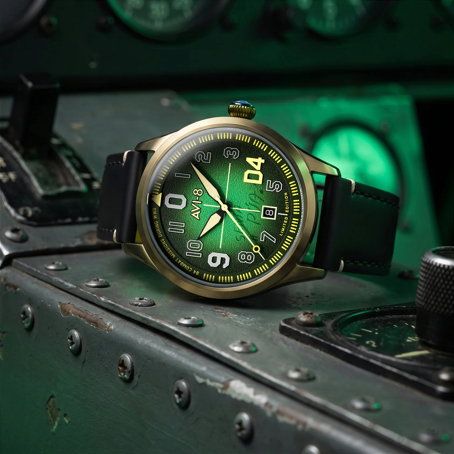 Relógio AVI-8 Flyboy Engineer AV-4157-01 Limited Edition