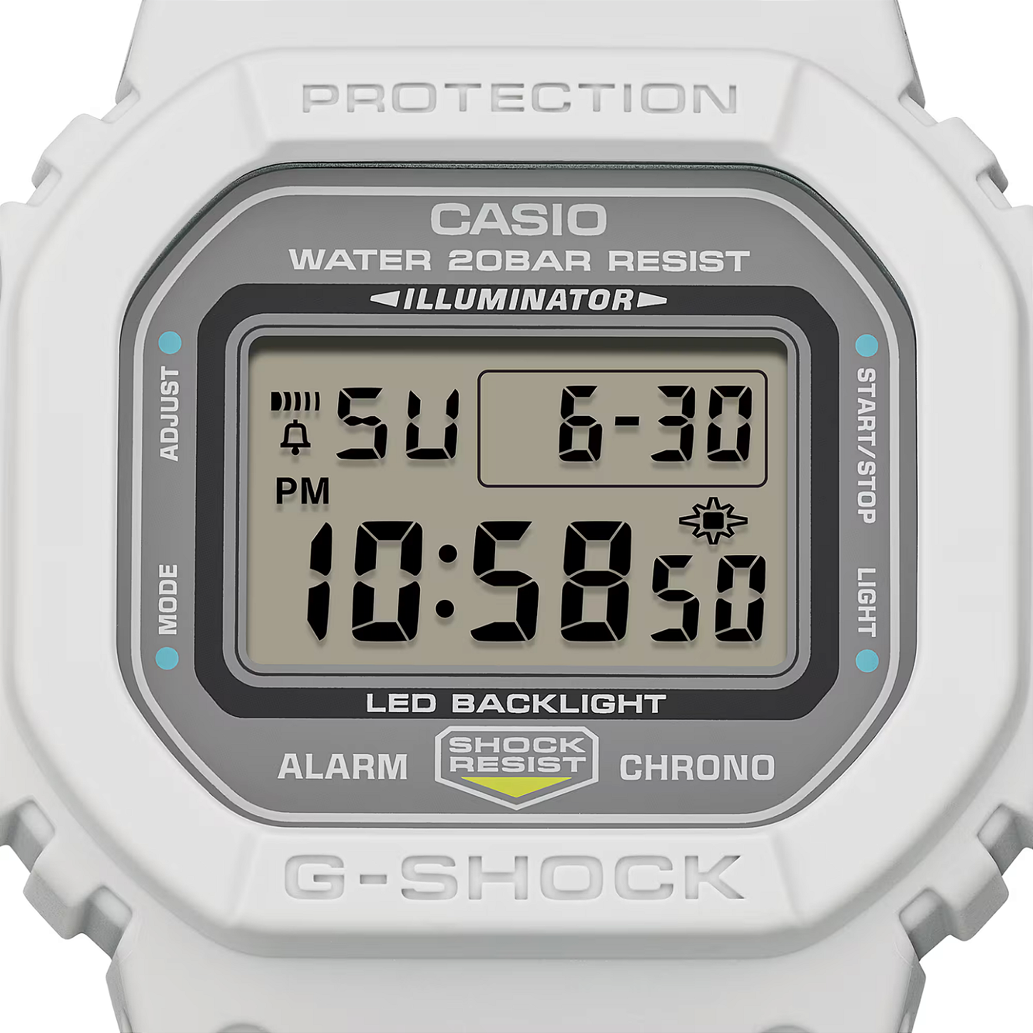 G-SHOCK DW-5600MNC-7A8DR Pulseira em Tecido Neon - Relojoaria