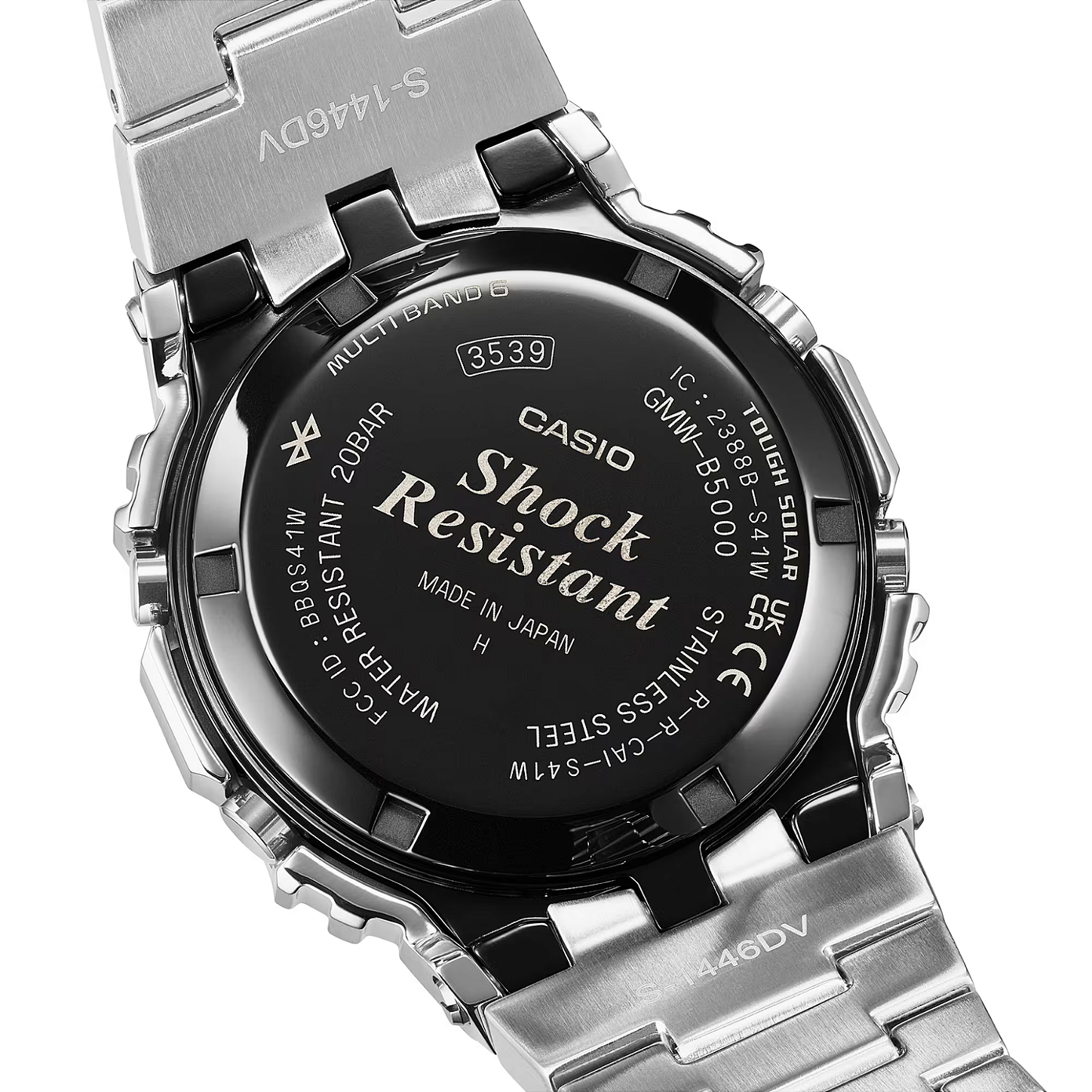 【G-SHOCK】GMW-B5000 G-SHOCK GMW-B5000D-1C Full Metal Original Colors - Relojoaria