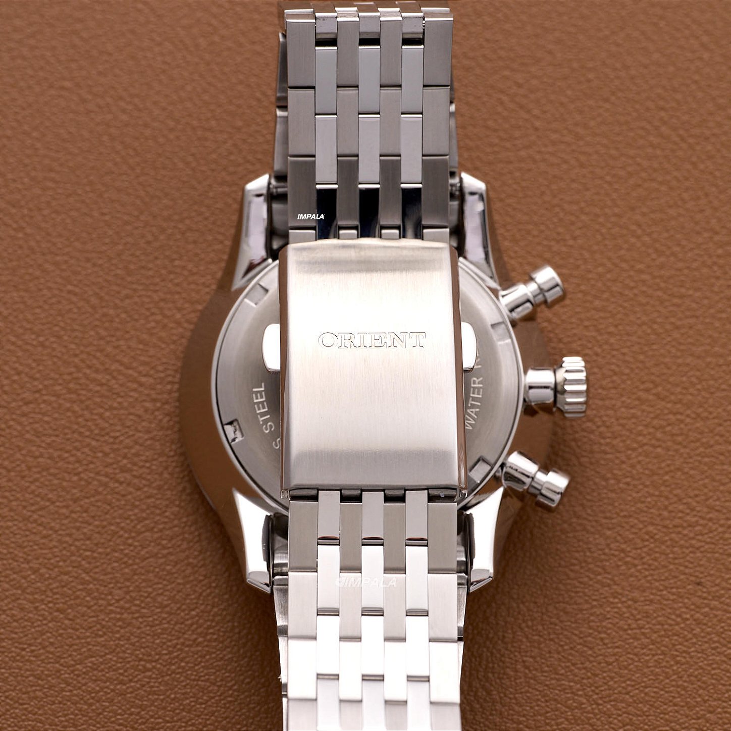 マリア Relógio Orient Solartech Elegance MBSSC309-P1SX Cronógrafo