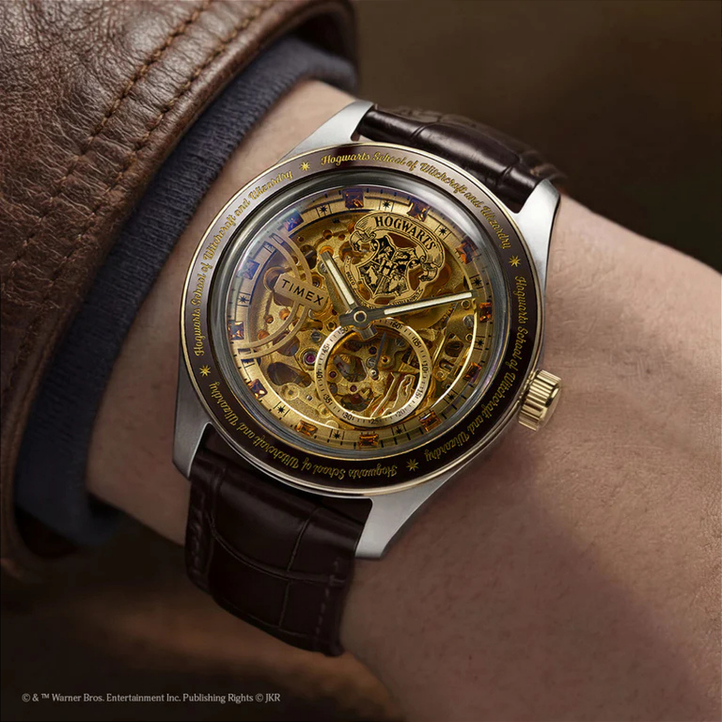 時計 TIMEX Harry Potter Waterbury Automatic Relógio Timex x Harry Potter Waterbury Automático Skeleton