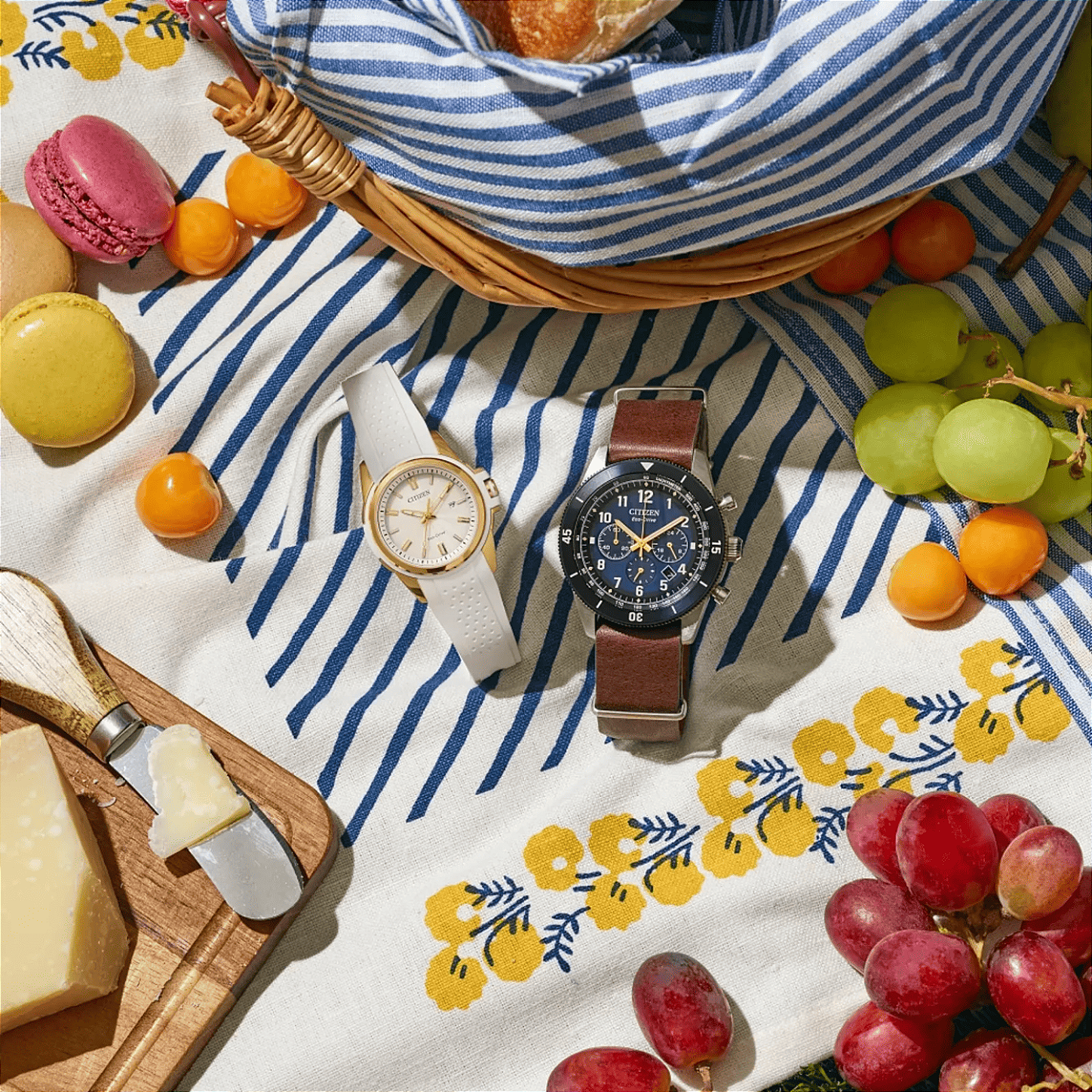 HOLIDAY× 47 Relógio Citizen Terra Force CA4747-05L Eco-Drive Cronógrafo