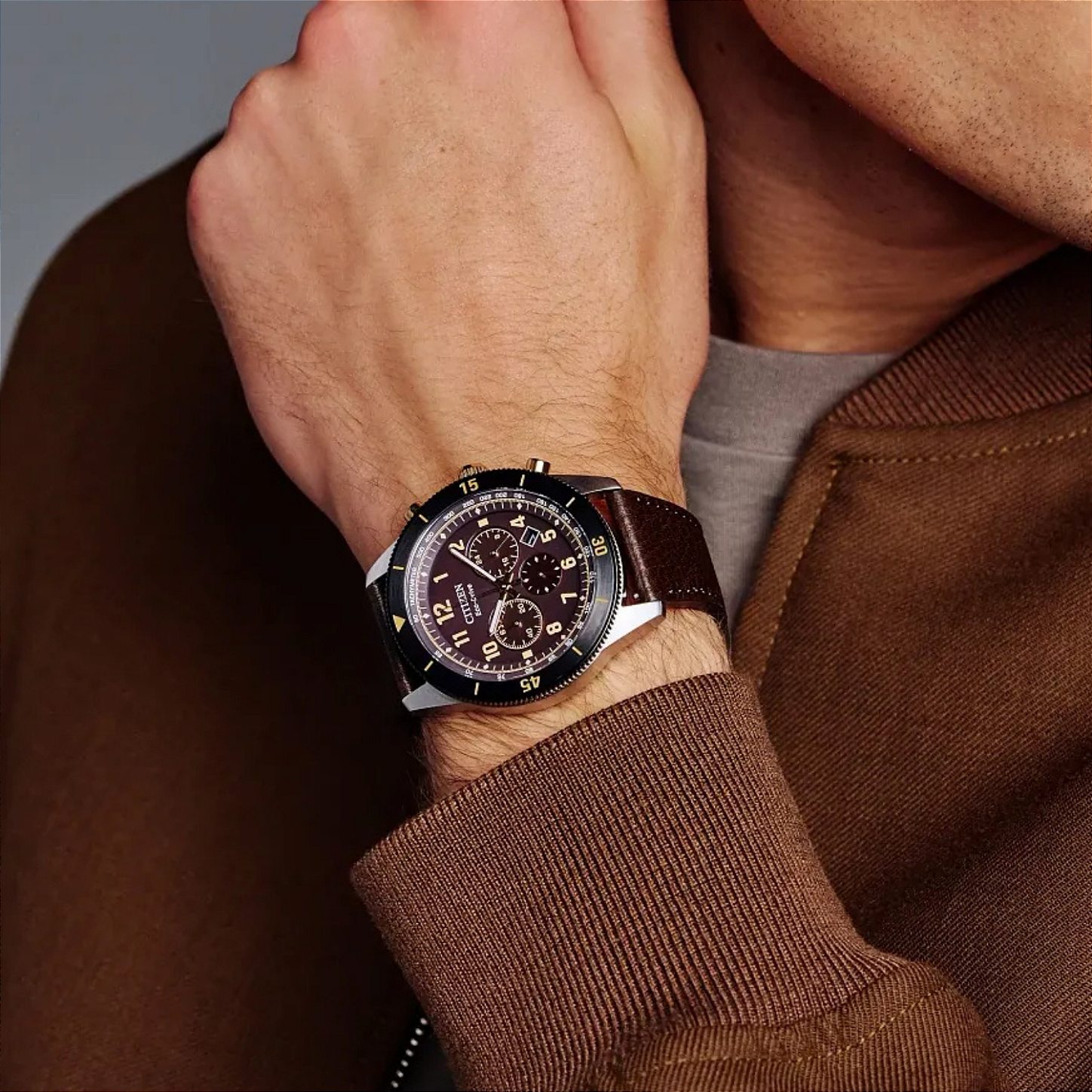 Relógio Citizen Terra Force CA4746-08X Eco-Drive Cronógrafo