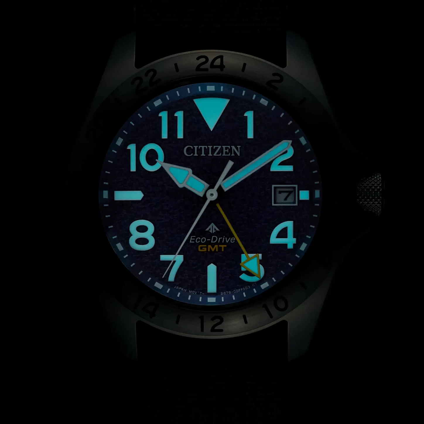 Relógio Citizen Promaster Land GMT BJ7150-09L Eco-Drive GMT