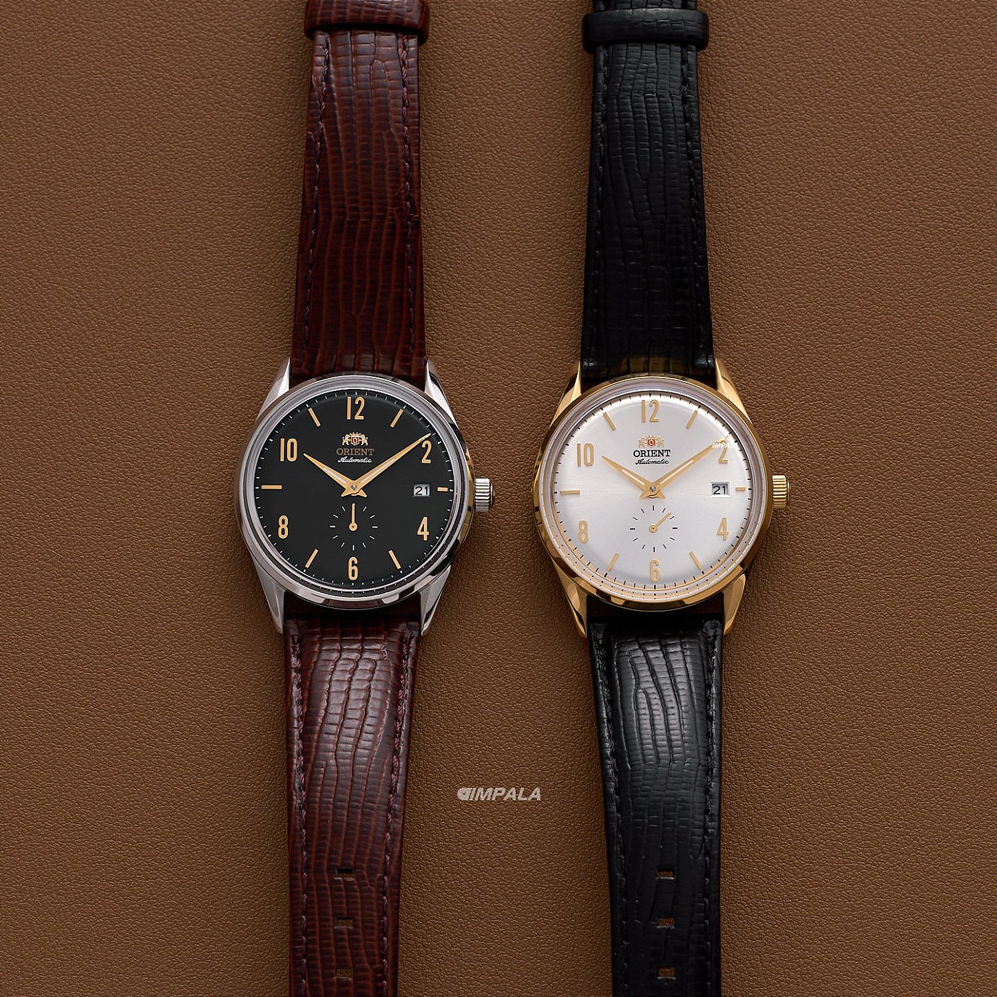 Relógio Orient Small Seconds YN6SC033-P2NX Automático Vintage