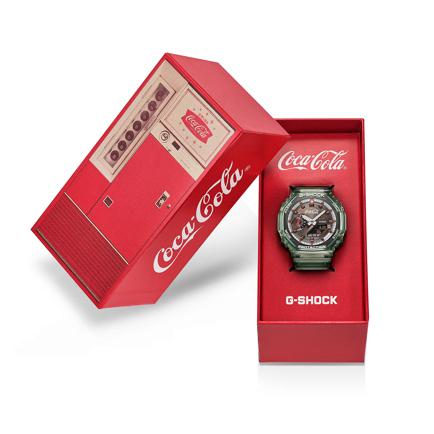 G-Shock Coca-Cola Limited Edition GA-2100CC-3ADR1 | Casio