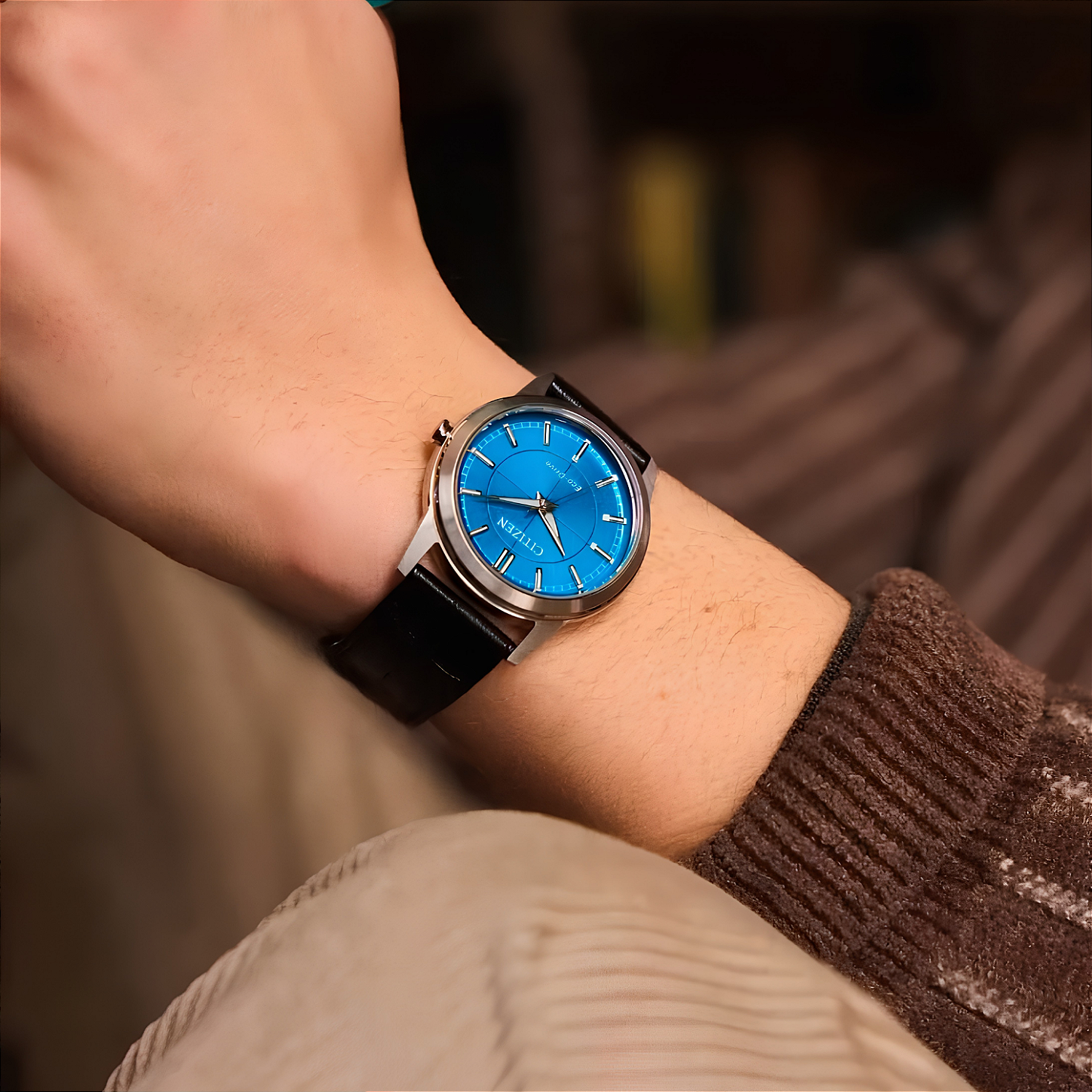 (No 0527) PRESTO 20インチ ブルー Citizen Rolan - Relojoaria Impala - Desde 1974 no ramo Relojoeiro