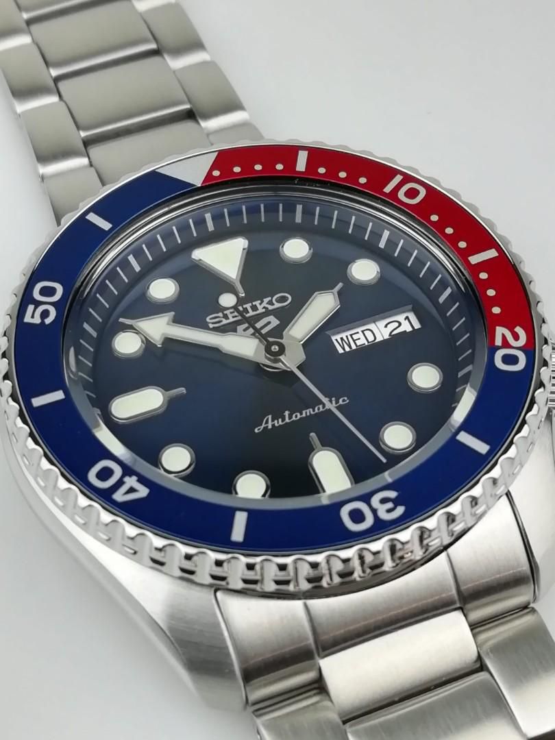 Seiko 5 Sports SRPD53 Azul Automático 42.5mm Inox - Relojoaria